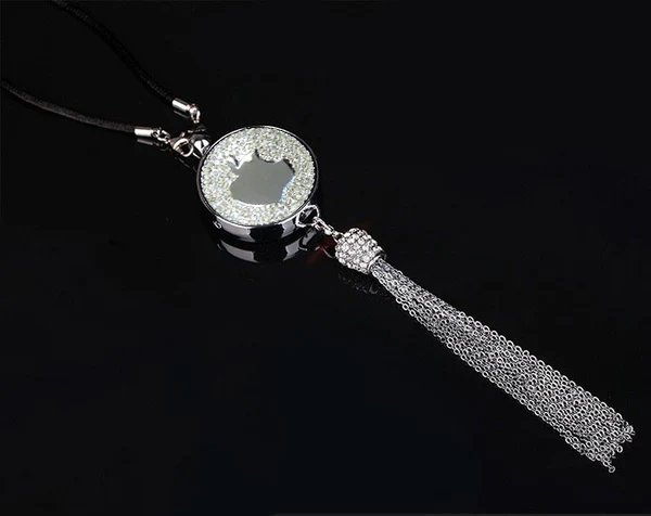 Pendant Diffuser For APPLE Car Diamond Perfume Air Freshener Perfume - Lemon - Image 8