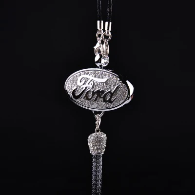 Pendant Diffuser For Ford Car Diamond Perfume Air Freshener Perfume - Rose - Image 7