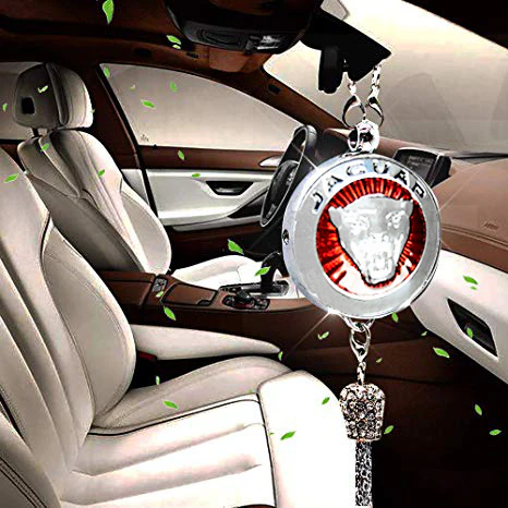 Pendant Diffuser For JAGUAR Car Diamond Perfume Air Freshener Perfume - Lemon - Image 2