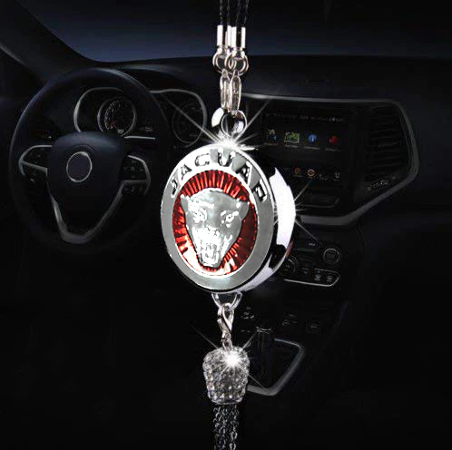 Pendant Diffuser For JAGUAR Car Diamond Perfume Air Freshener Perfume - Lemon - Image 6