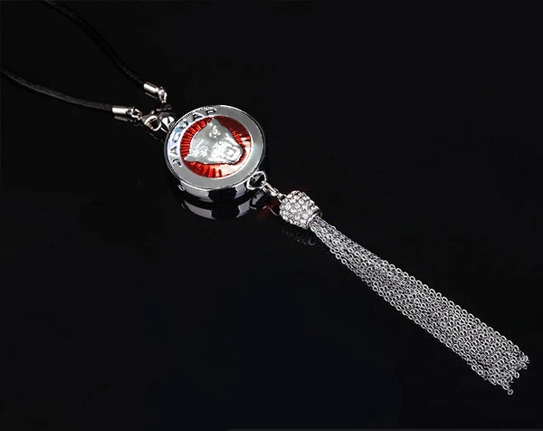 Pendant Diffuser For JAGUAR Car Diamond Perfume Air Freshener Perfume - Rose - Image 4