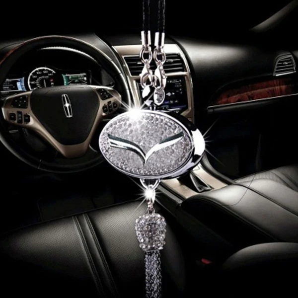 Pendant Diffuser For Mazda Car Diamond Perfume Air Freshener Perfume - Ocean - Image 2