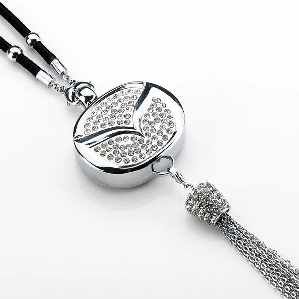 Pendant Diffuser For Mazda Car Diamond Perfume Air Freshener Perfume - Rose - Image 2