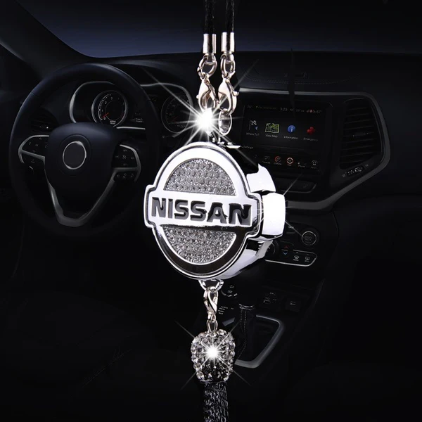 Pendant Diffuser For NISSAN Car Diamond Perfume Air Freshener Perfume - Ocean - Image 7