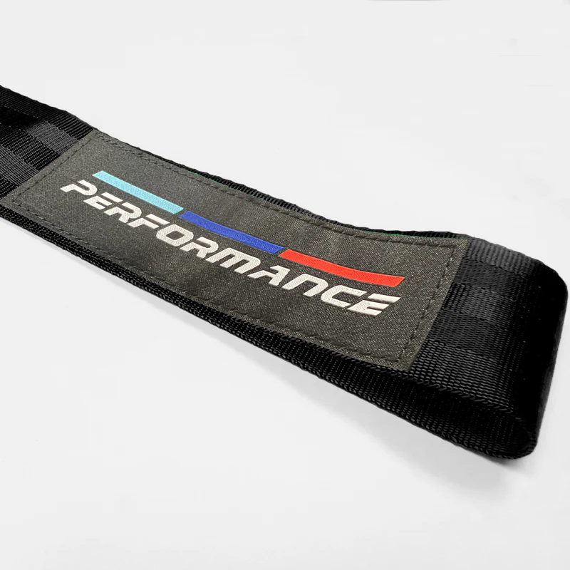 PERFORMANCE RACING Drift Rally Sports NEO CHROME HIGH STRENGTH Tow Strap for Front / Rear Bumper - Image 3