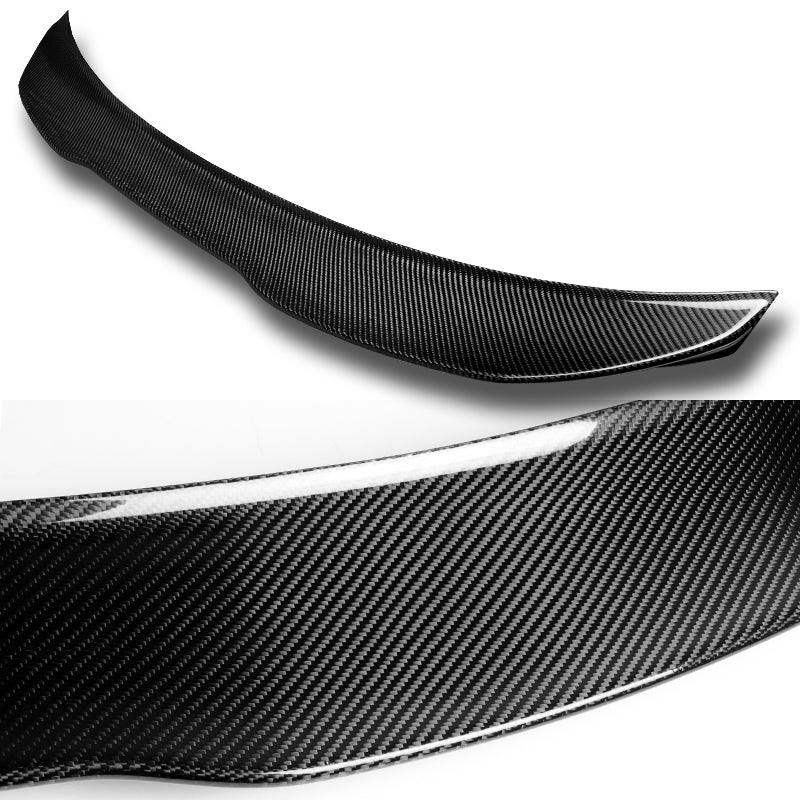 PSM-Style Rear Trunk Lip Duckbill Spoiler Wing For 2015-2020 BMW F82 M4 Coupe -Real Carbon Fiber - Image 2
