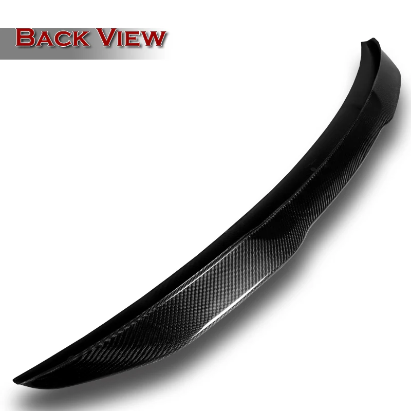 PSM-Style Rear Trunk Lip Duckbill Spoiler Wing For 2015-2021 BMW F23 2-Series Convertible -Real Carbon Fiber - Image 4