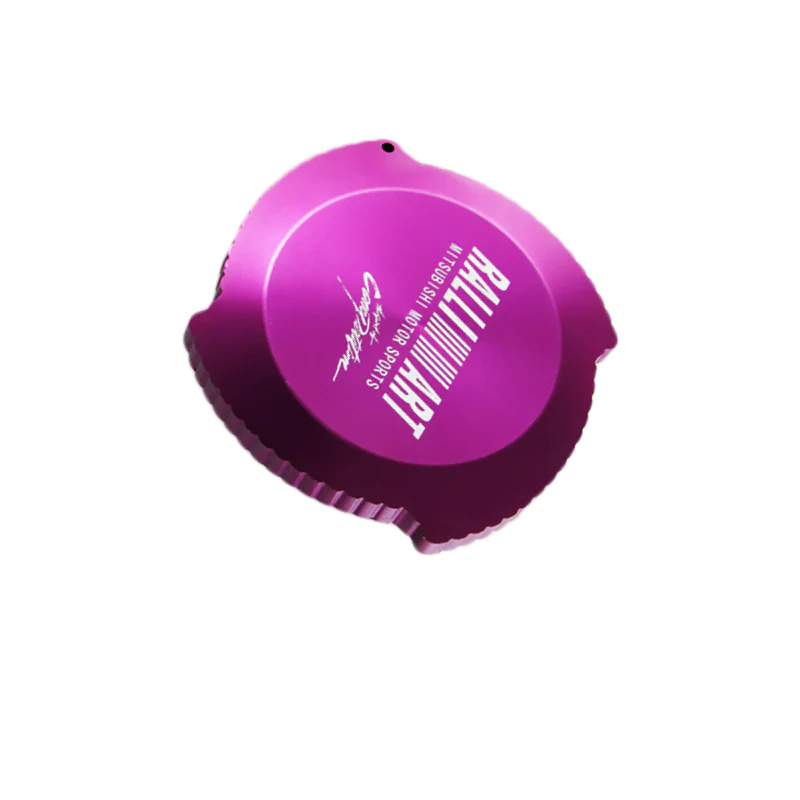 Purple Brand New Ralliart Aluminum Racing Engine Oil Filler Cap For MITSUBISHI - Image 4