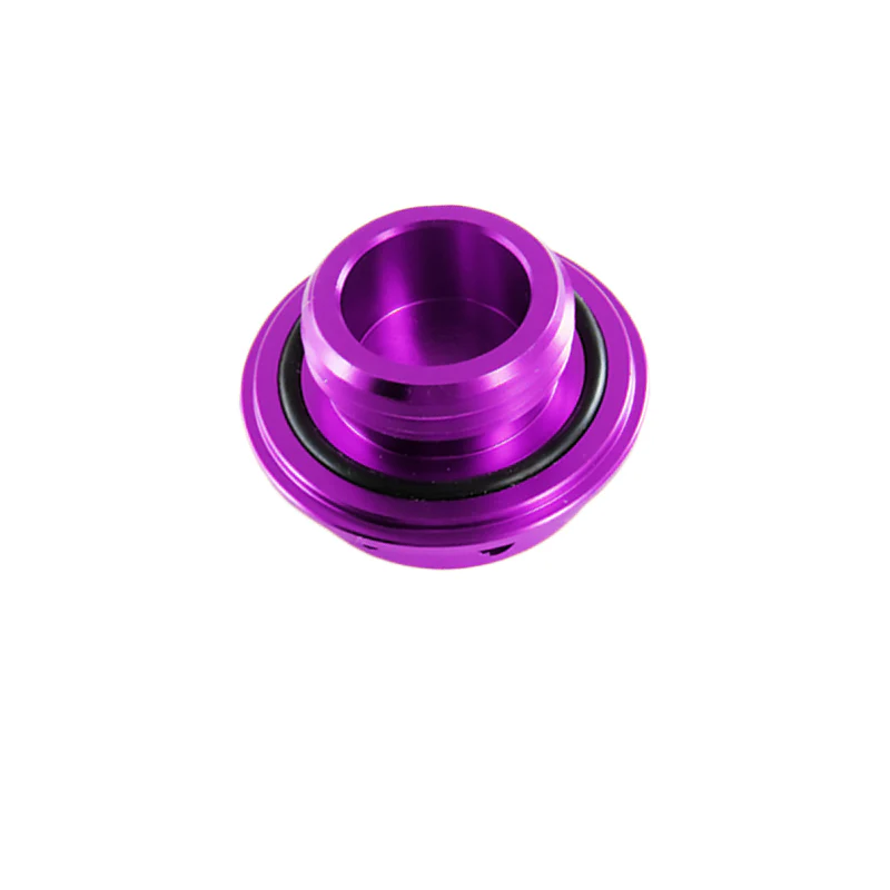 Purple HKS Engine Oil Fuel Filler Cap Cover Billet For Toyota Camry Corolla - Image 6