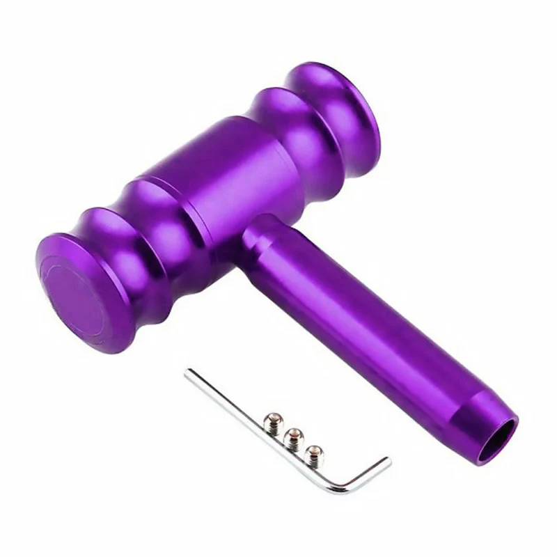 Purple MUGEN Honda Civic Type R Car Shift Knob Aircraft Joystick Transmission Racing Gear Shifter - Image 7