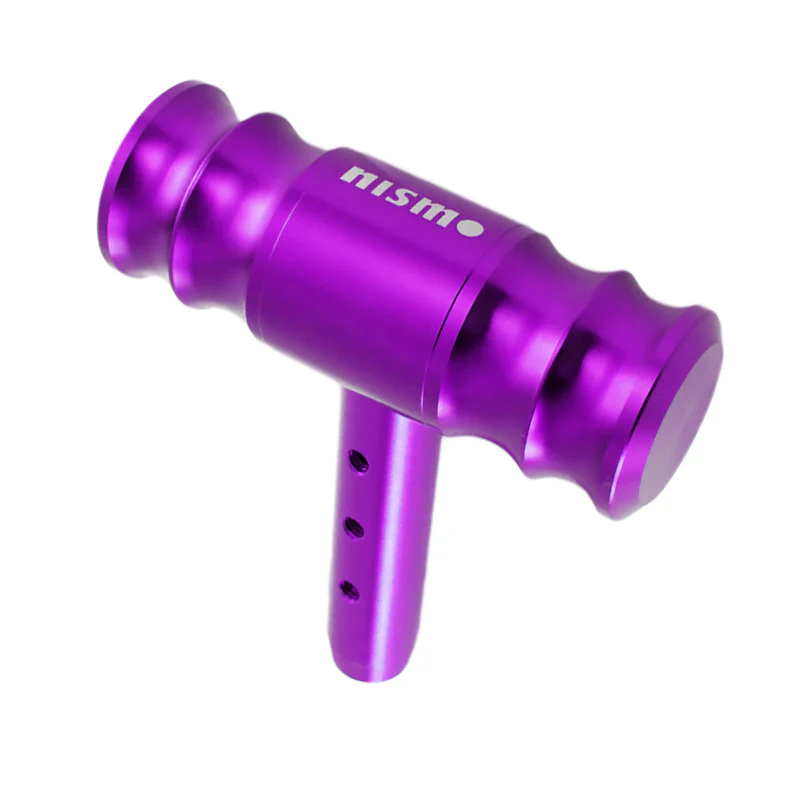 Purple NISMO NISSAN Car Shift Knob Aircraft Joystick Transmission Racing Gear Shifter - Image 2
