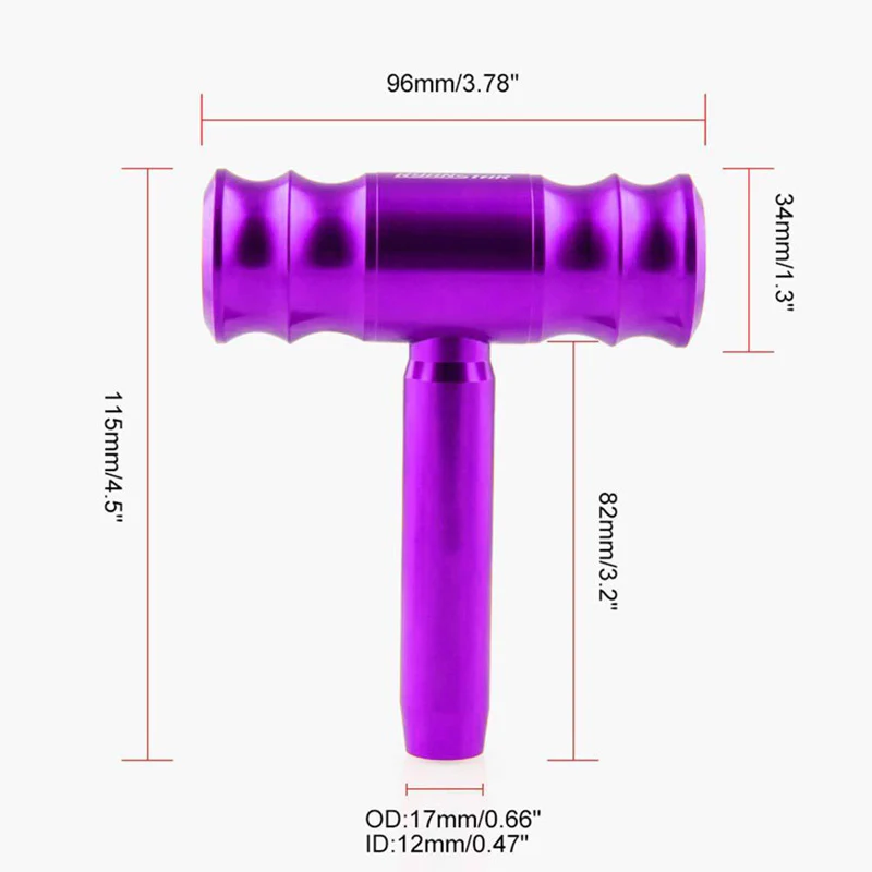Purple NISMO NISSAN Car Shift Knob Aircraft Joystick Transmission Racing Gear Shifter - Image 6
