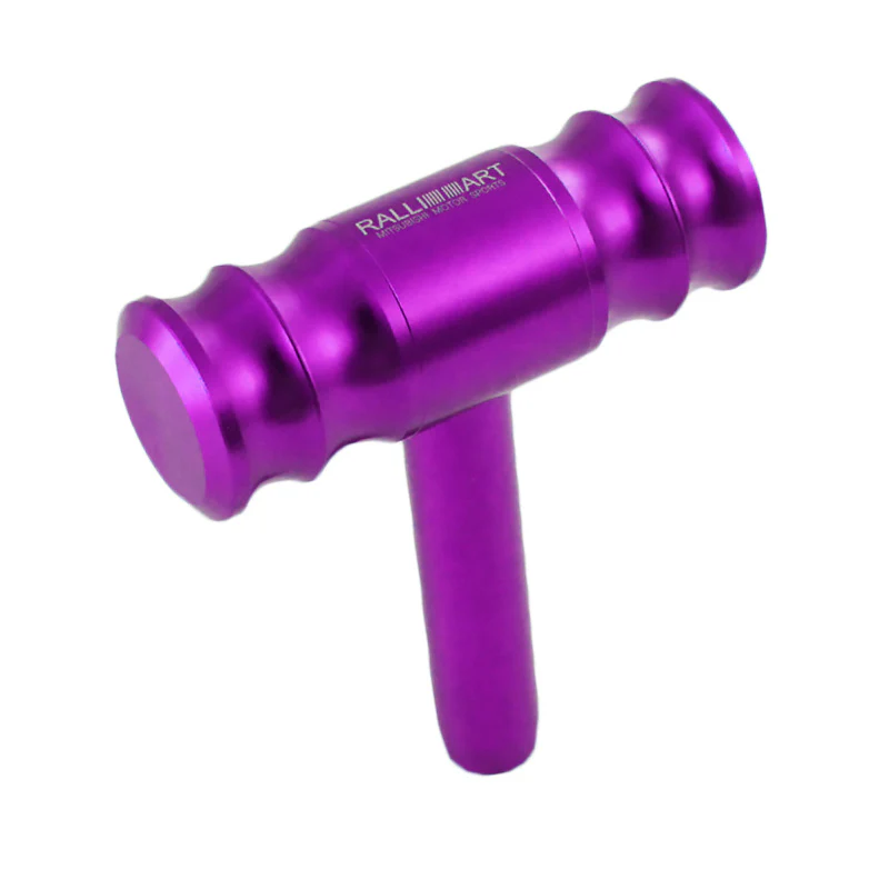 Purple RALLIART Mitsubishi Car Shift Knob Aircraft Joystick Transmission Racing Gear Shifter - Image 3