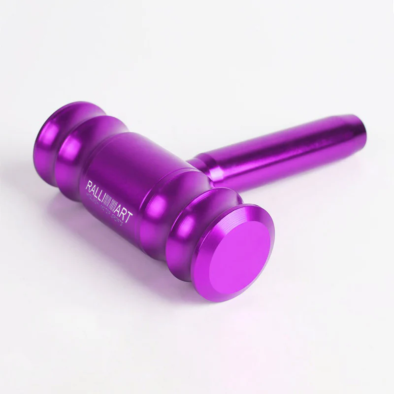 Purple RALLIART Mitsubishi Car Shift Knob Aircraft Joystick Transmission Racing Gear Shifter - Image 4