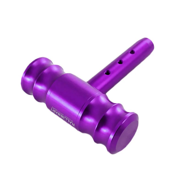 Purple RALLIART Mitsubishi Car Shift Knob Aircraft Joystick Transmission Racing Gear Shifter - Image 7