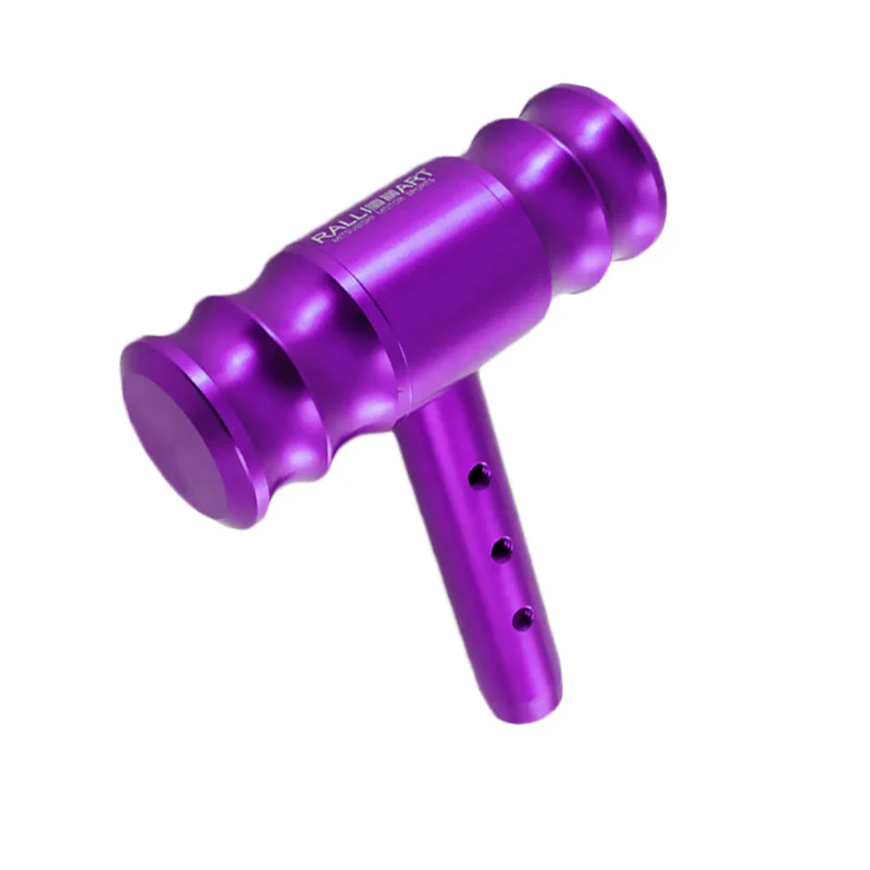 Purple RALLIART Mitsubishi Car Shift Knob Aircraft Joystick Transmission Racing Gear Shifter - Image 8