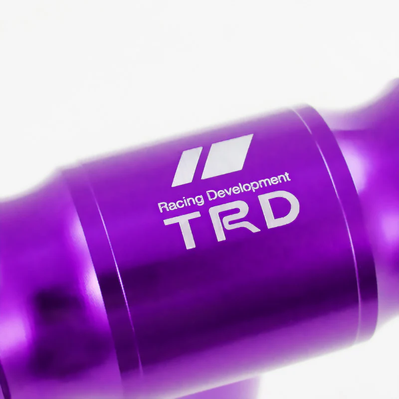 Purple TRD Car Shift Knob Aircraft Joystick Transmission Racing Gear Shifter - Image 2