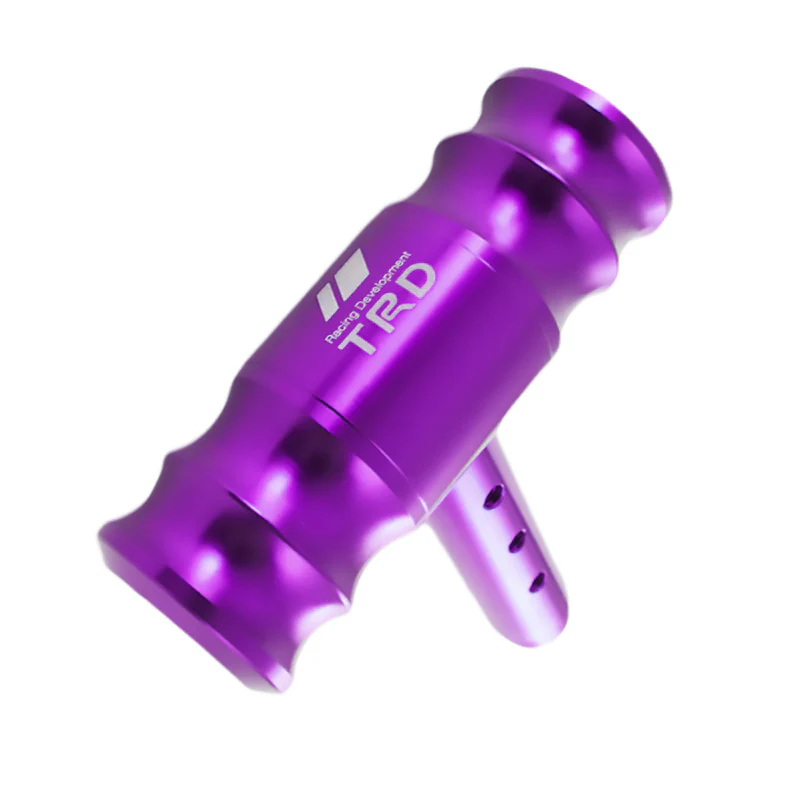 Purple TRD Car Shift Knob Aircraft Joystick Transmission Racing Gear Shifter - Image 3