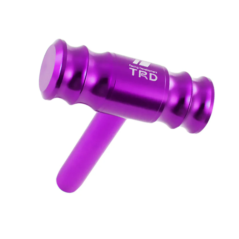 Purple TRD Car Shift Knob Aircraft Joystick Transmission Racing Gear Shifter - Image 5