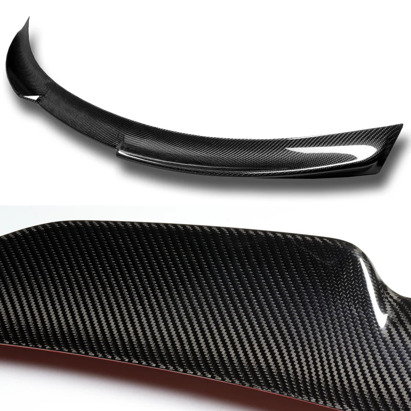 Quadrifoglio Style Rear Trunk Lip Spoiler Wing For 2017-2023 Alfa Romeo Giulia -Real Carbon Fiber - Image 2