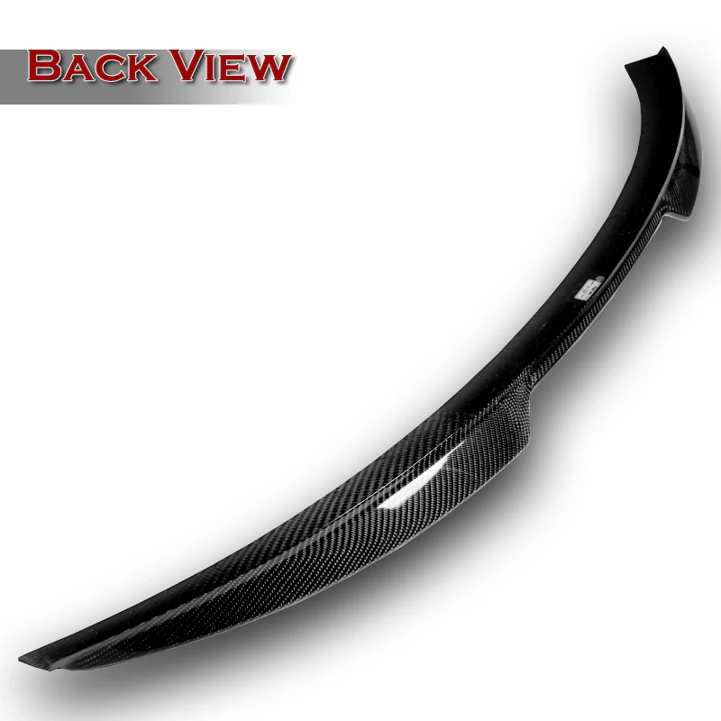 Quadrifoglio Style Rear Trunk Lip Spoiler Wing For 2017-2023 Alfa Romeo Giulia -Real Carbon Fiber - Image 4