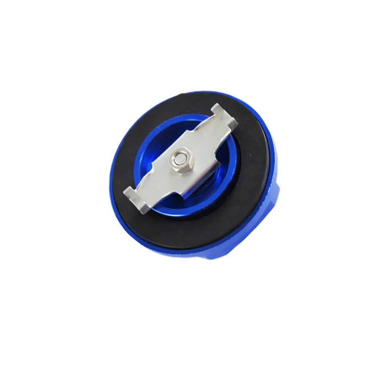 Ralliart Blue Racing Engine Oil Cap Oil Fuel Filler Cover Cap For Mitsubishi 1pc - Image 3