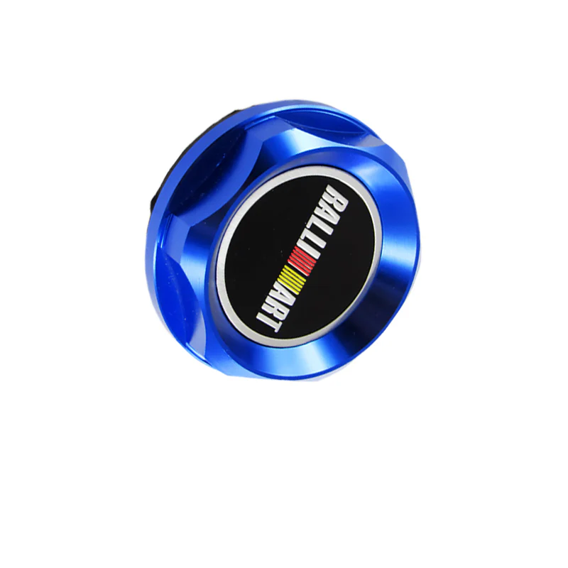 Ralliart Blue Racing Engine Oil Cap Oil Fuel Filler Cover Cap For Mitsubishi 1pc - Image 5