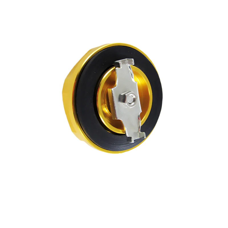 Ralliart Gold Racing Engine Oil Cap Oil Fuel Filler Cover Cap For Mitsubishi - Image 3
