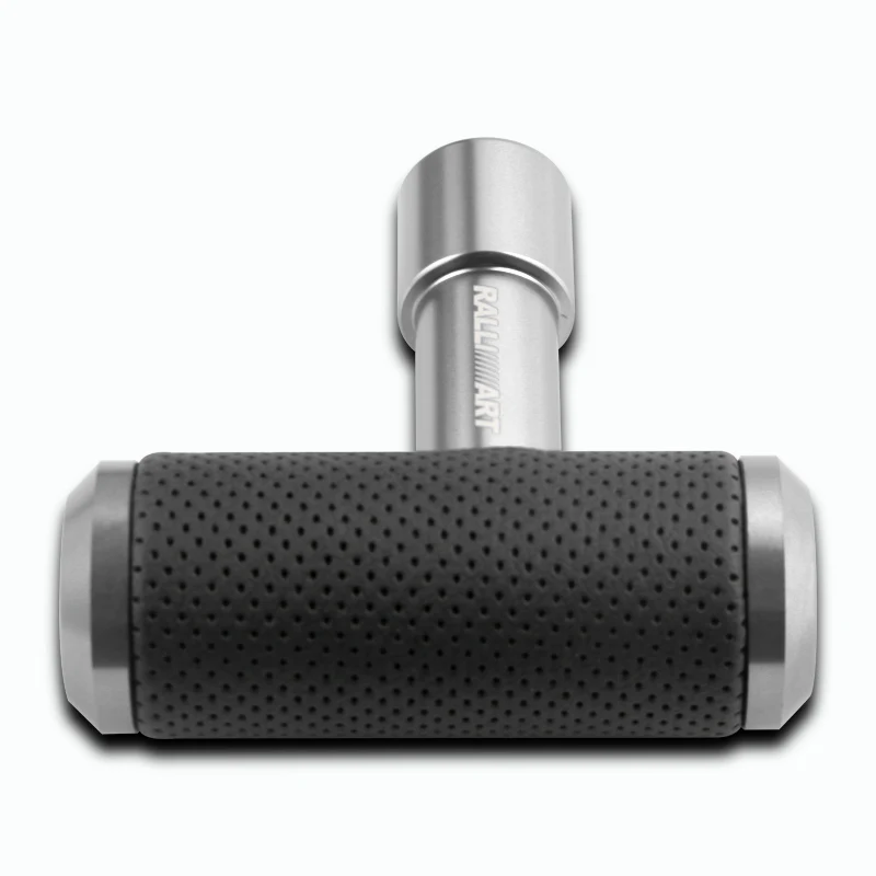 RALLIART Leather Car Shift Knob Aircraft Joystick Transmission Racing Gear SL - Image 5