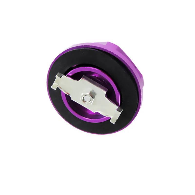 Ralliart Purple Racing Engine Oil Cap Oil Fuel Filler Cover Cap For Mitsubishi - Image 3