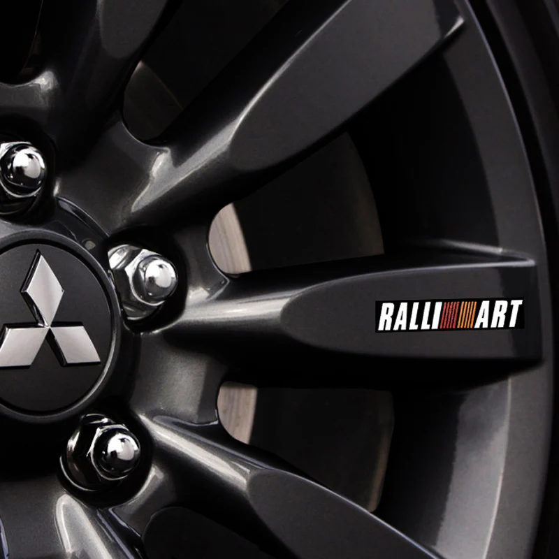 Mitsubishi Ralliart 13pcs Reflective Sticker Set - Image 9