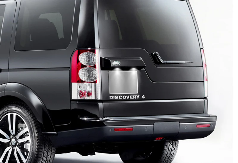 Range Rover Sport Discovery L320 LR2 LR3 LR4 White LED License Plate Lights (2pcs) - Image 5