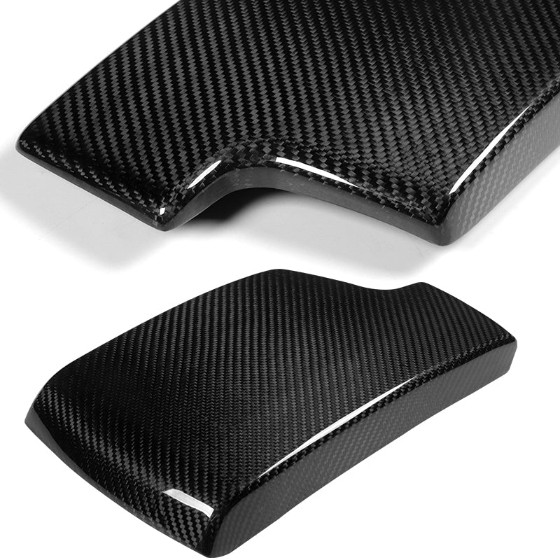 Real Carbon Fiber Center Console Armrest Cover For 2006 – 2012 BMW 3-Series E90 / E91 /E92 / E93 - Image 2