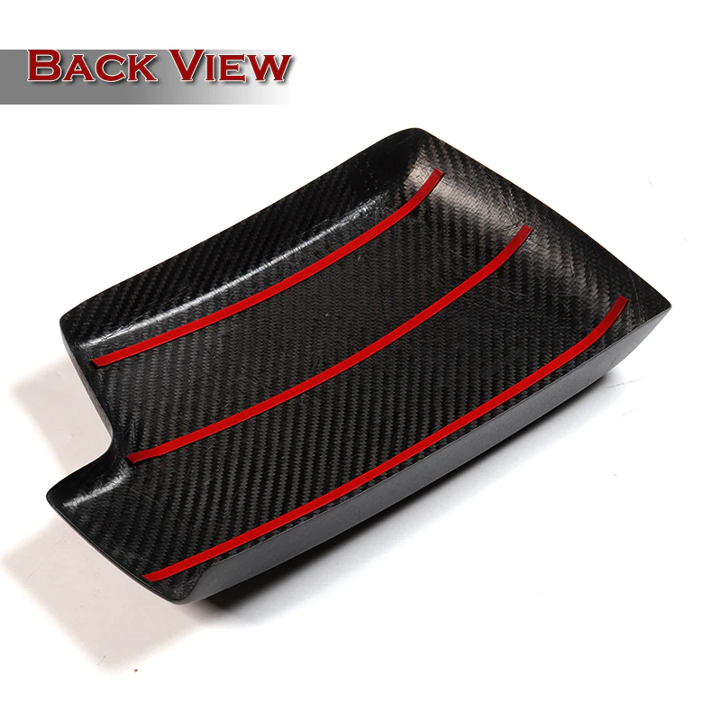 Real Carbon Fiber Center Console Armrest Cover For 2006 – 2012 BMW 3-Series E90 / E91 /E92 / E93 - Image 4