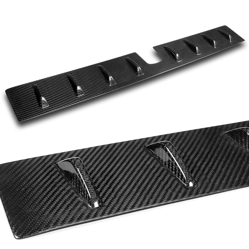 Real Carbon Fiber Rear Roof Vortex Generator Spoiler Wing For 2022 2023 2024 Subaru BRZ / Toyota GR86 -Shark Fin Style - Image 2