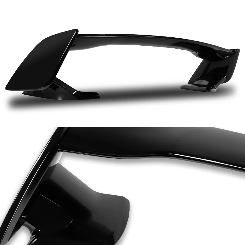 Rear Trunk Lip Spoiler Wing For 2011-2016 Scion tC -ABS Painted Black - Image 2