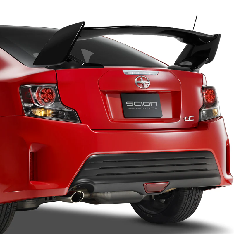 Rear Trunk Lip Spoiler Wing For 2011-2016 Scion tC -ABS Painted Black - Image 5