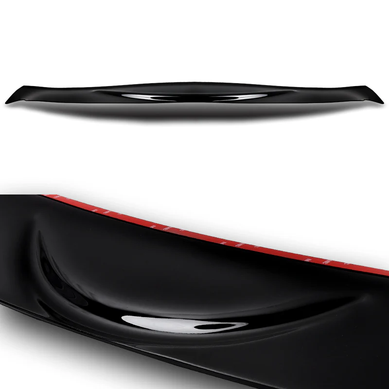Rear Window Roof Visor Wing Spoiler For 2006-2013 Lexus IS250 / IS350 / IS F -Black Acrylic - Image 2