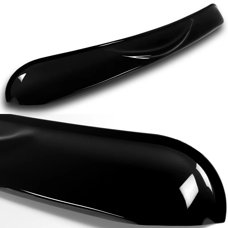 Rear Window Roof Visor Wing Spoiler For 2008-2023 Dodge Challenger -Smoke Acrylic - Image 2