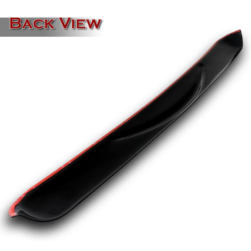 Rear Window Roof Visor Wing Spoiler For 2008-2023 Dodge Challenger -Smoke Acrylic - Image 4