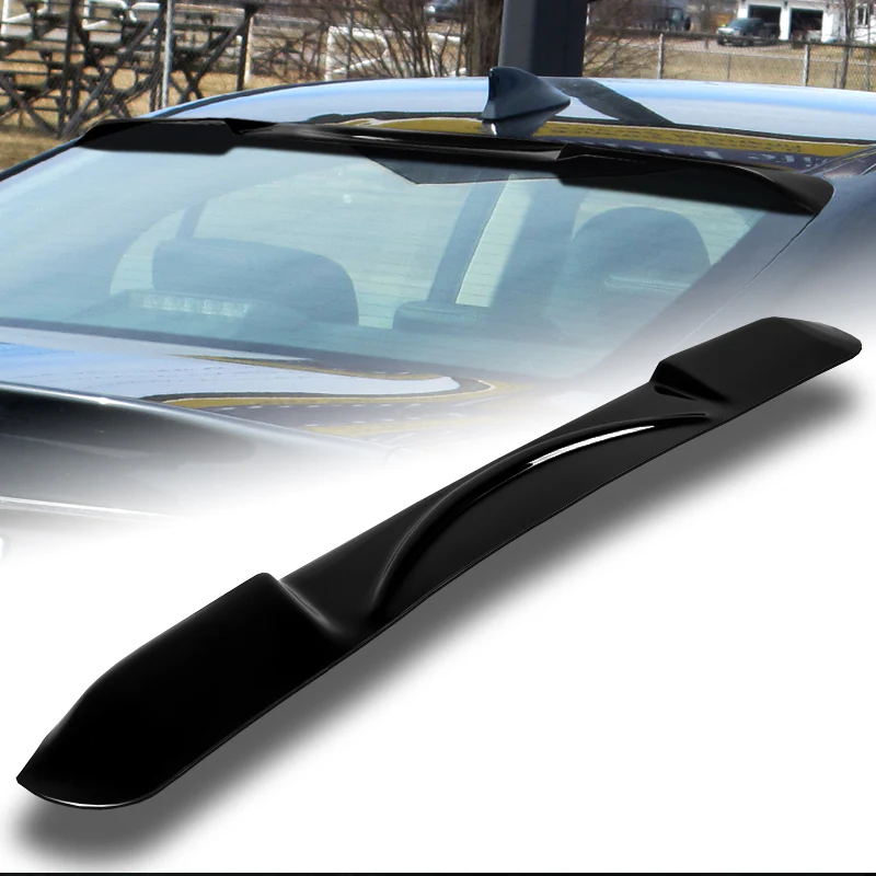 Rear Window Roof Visor Wing Spoiler For 2013-2020 Lexus GS350 / GS450H / GSF 4-DR/Sedan -Black ABS - Image 7