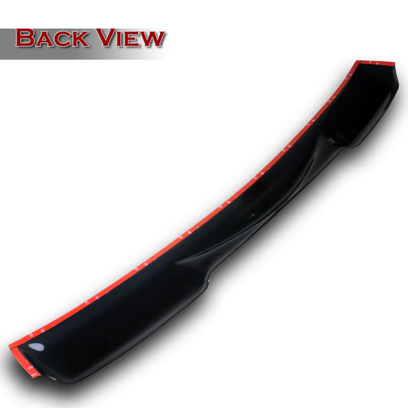 Rear Window Roof Visor Wing Spoiler For 2014-2021 Infiniti Q50 -Black ABS - Image 4