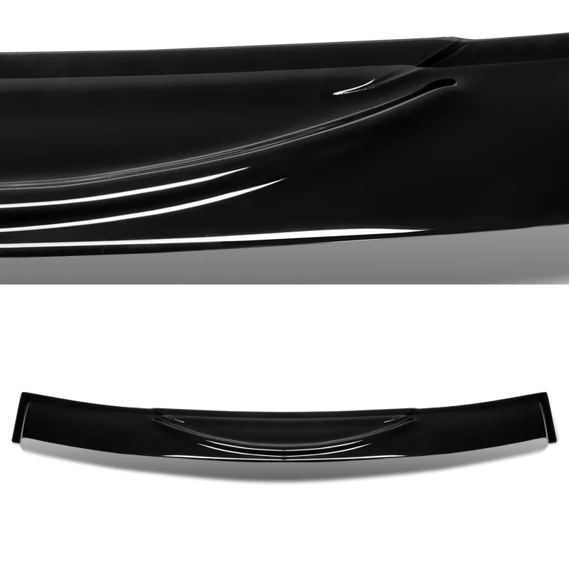 Rear Window Roof Visor Wing Spoiler For 2015-2020 Ford Mustang 2-DR / Coupe -Black ABS - Image 2