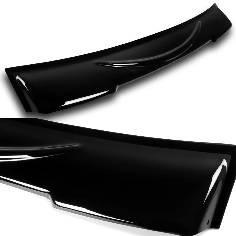 Rear Window Roof Visor Wing Spoiler For 2016-2018 Chevrolet Camaro 2-DR / Coupe -Smoke Acrylic - Image 2