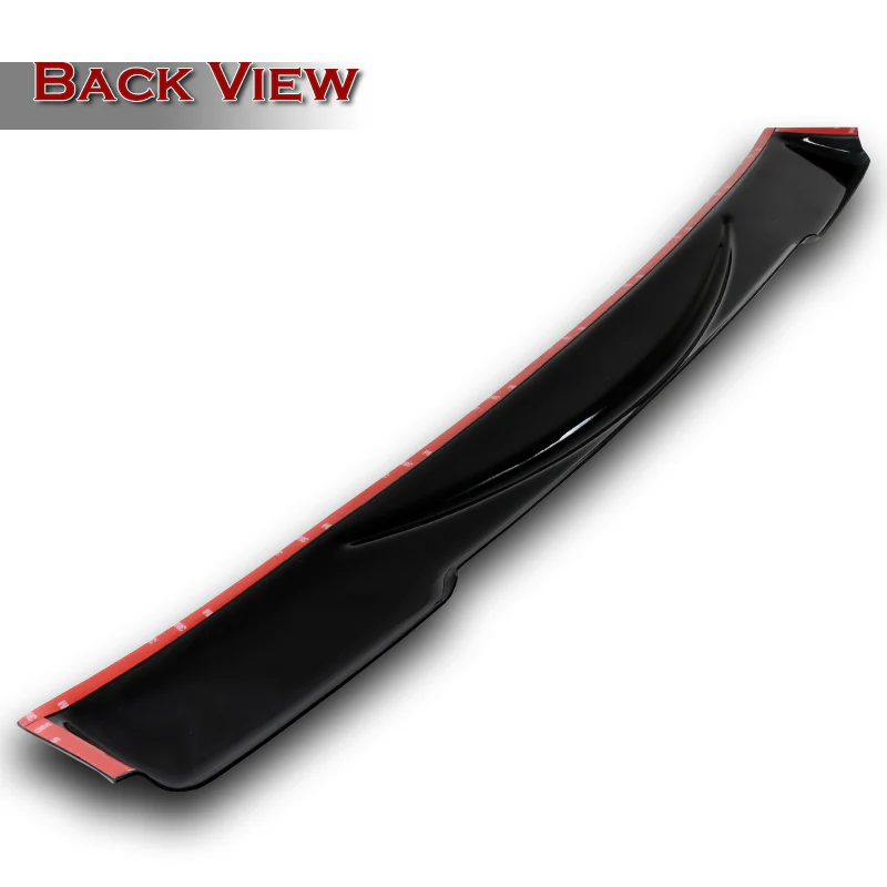 Rear Window Roof Visor Wing Spoiler For 2016-2018 Chevrolet Camaro 2-DR / Coupe -Smoke Acrylic - Image 4