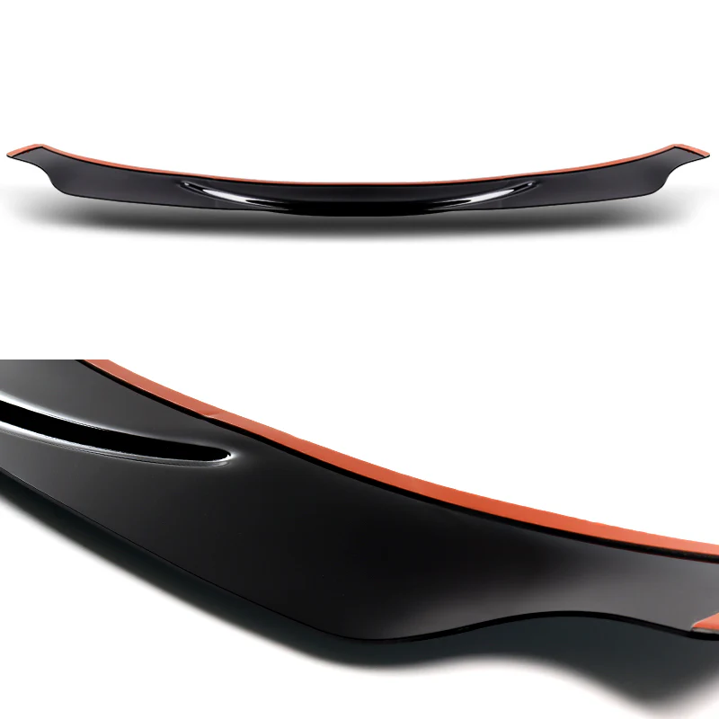 Rear Window Roof Visor Wing Spoiler For 2016-2020 Honda Civic 4-DR / Sedan -Black Acrylic - Image 3