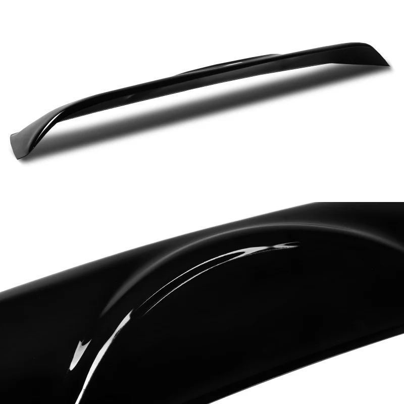Rear Window Roof Visor Wing Spoiler For 1992-1995 Honda Civic 2-DR / Coupe -Black ABS - Image 2