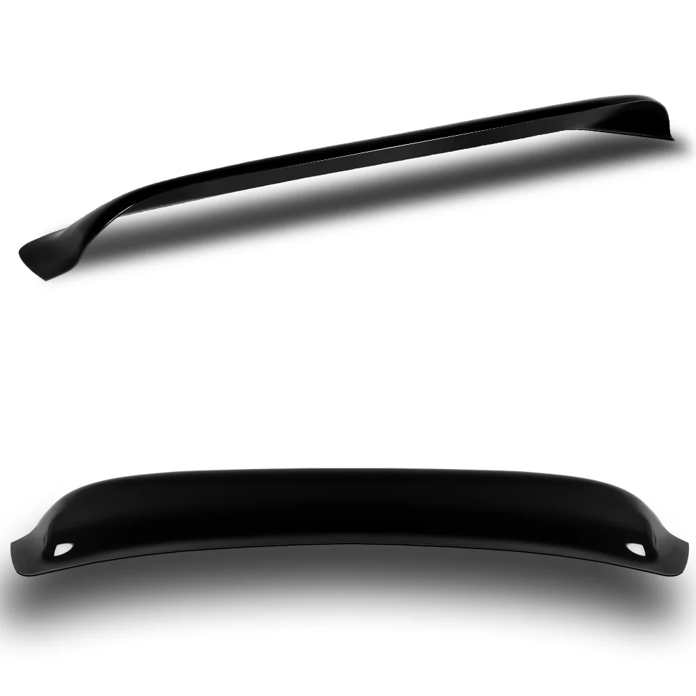 Rear Window Roof Visor Wing Spoiler For 1996 - 2000 Honda Civic 2DR / Coupe -Black ABS - Image 2