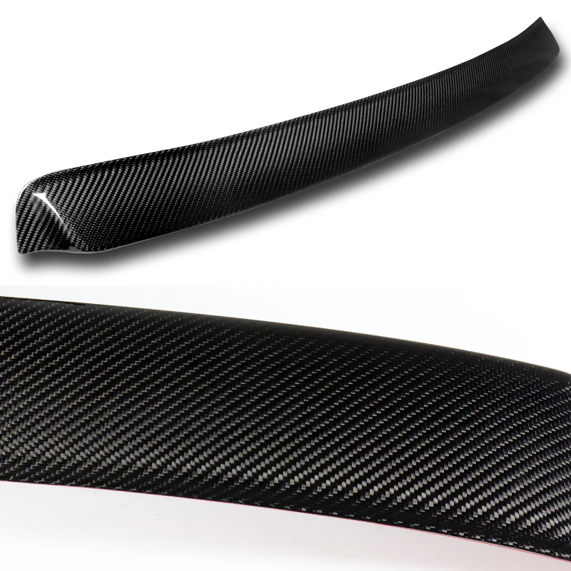 Rear Window Roof Visor Wing Spoiler For 1999-2005 BMW M3 3-Series 2-DR / Coupe -Real Carbon Fiber - Image 2