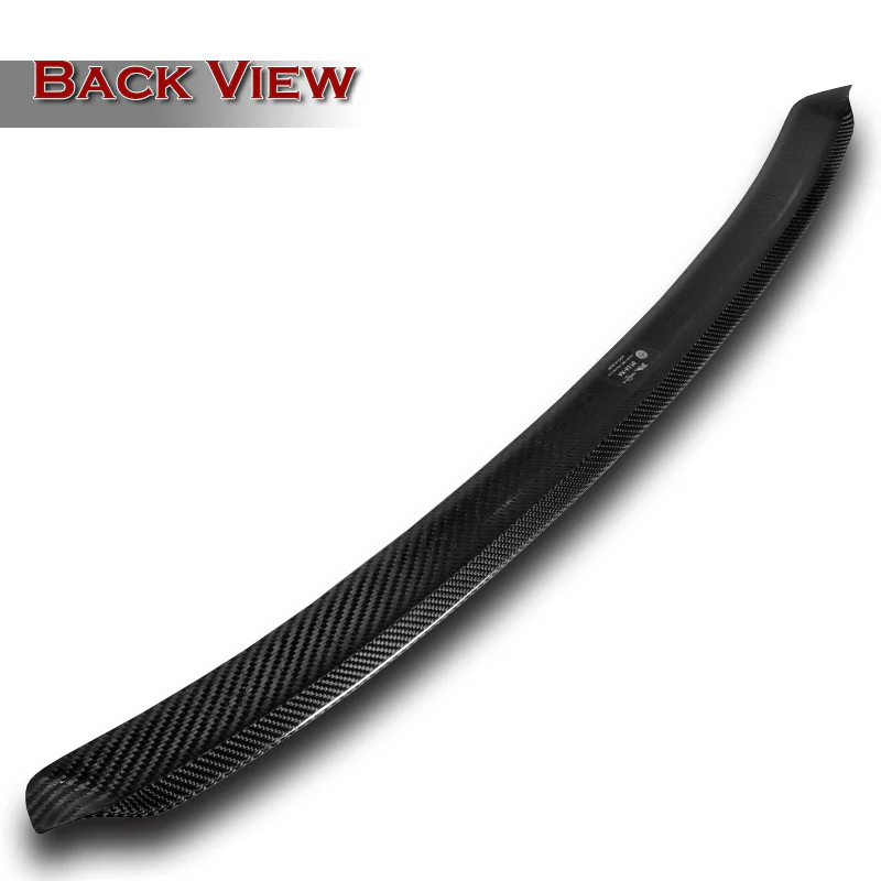 Rear Window Roof Visor Wing Spoiler For 1999-2005 BMW M3 3-Series 2-DR / Coupe -Real Carbon Fiber - Image 4